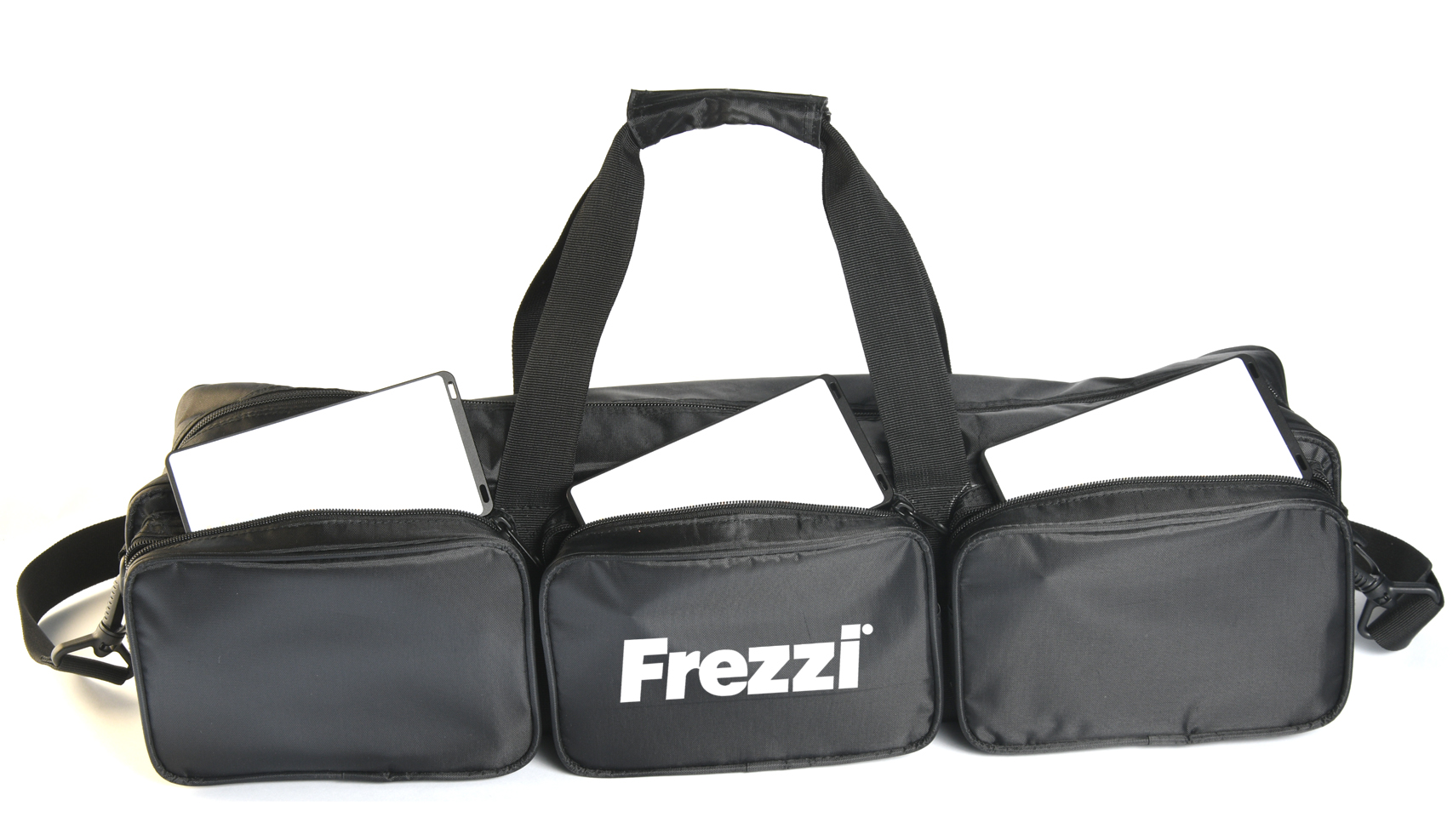 Frezzi 3 Head Pocket Light Kit in branded carry case