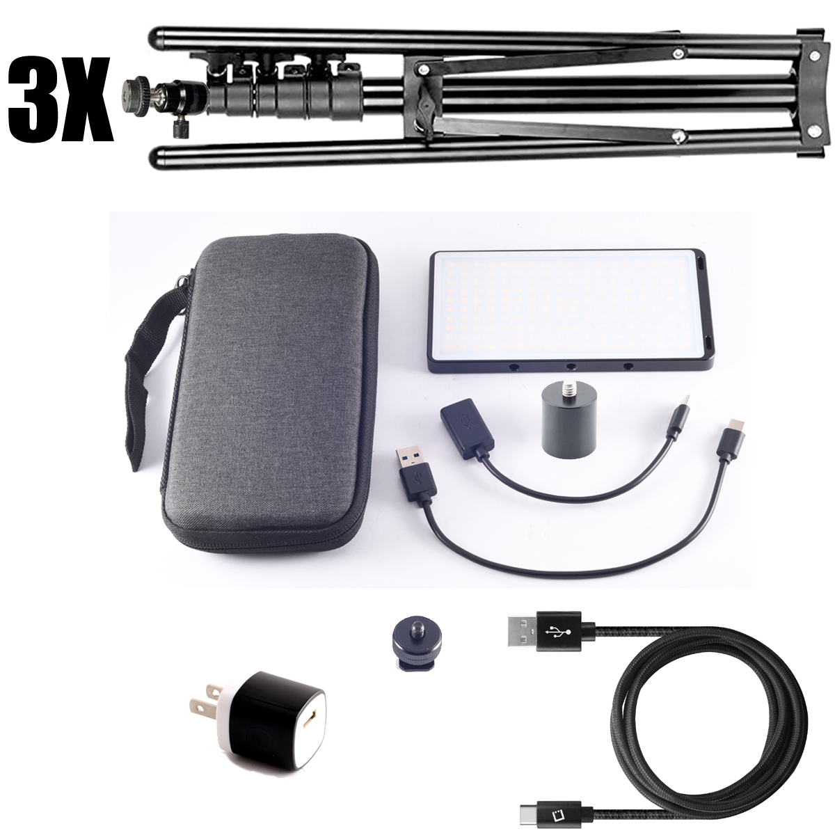 3 Head Pocket Light Production Kit thumbnail 3